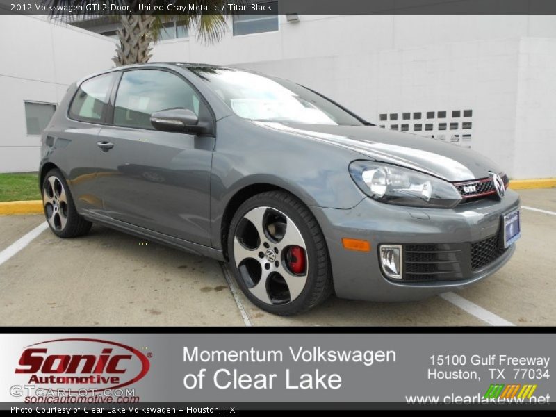 United Gray Metallic / Titan Black 2012 Volkswagen GTI 2 Door