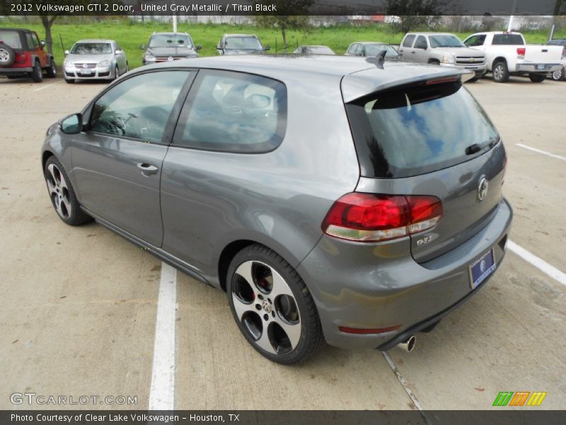 United Gray Metallic / Titan Black 2012 Volkswagen GTI 2 Door