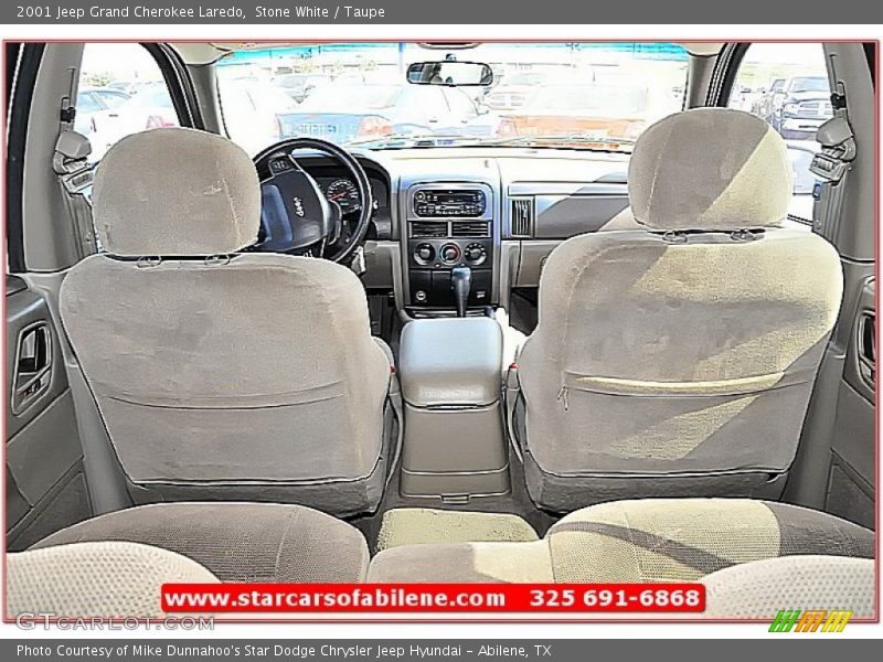 Stone White / Taupe 2001 Jeep Grand Cherokee Laredo