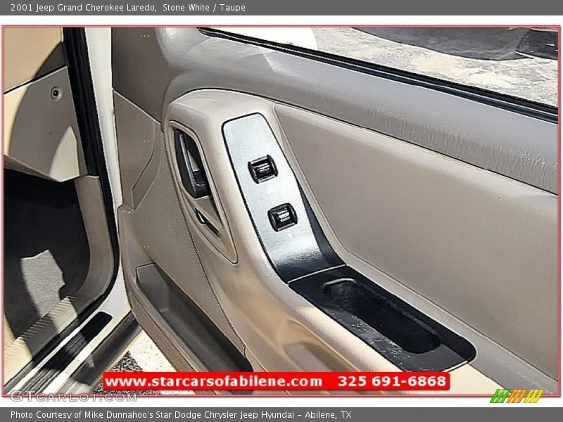 Stone White / Taupe 2001 Jeep Grand Cherokee Laredo