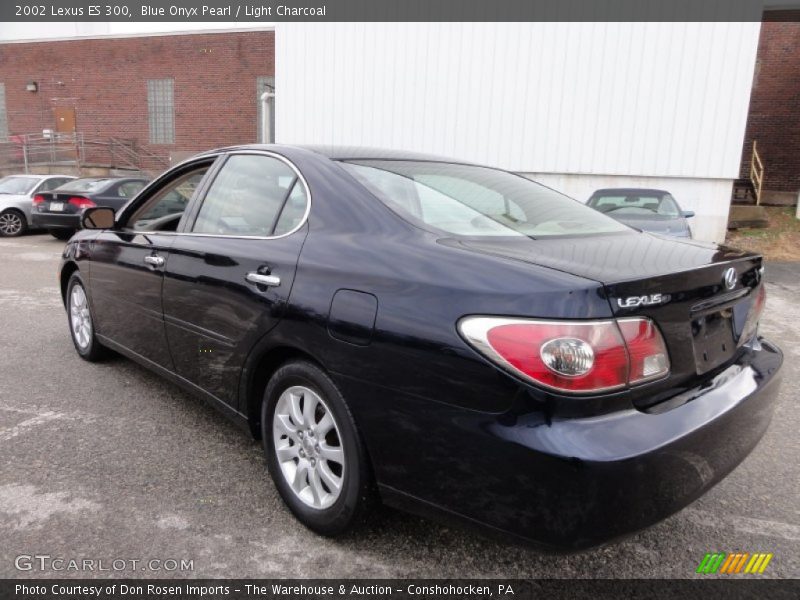 Blue Onyx Pearl / Light Charcoal 2002 Lexus ES 300