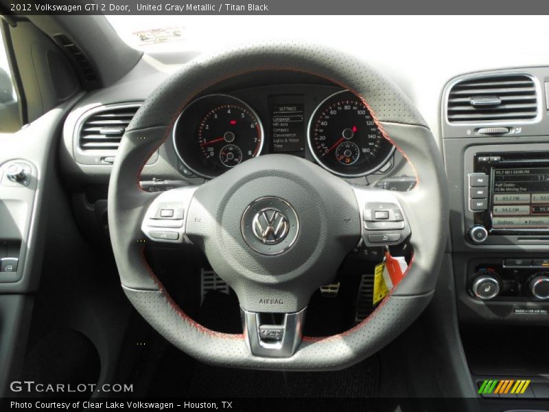 United Gray Metallic / Titan Black 2012 Volkswagen GTI 2 Door