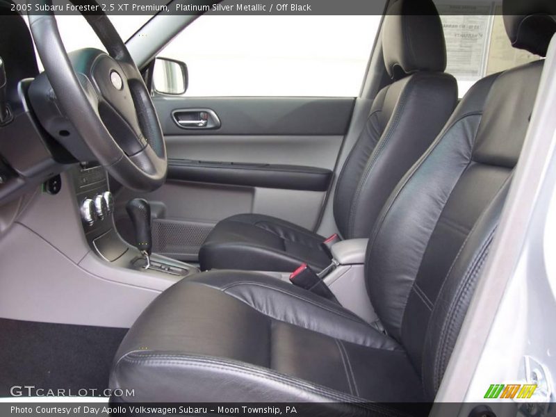 Platinum Silver Metallic / Off Black 2005 Subaru Forester 2.5 XT Premium