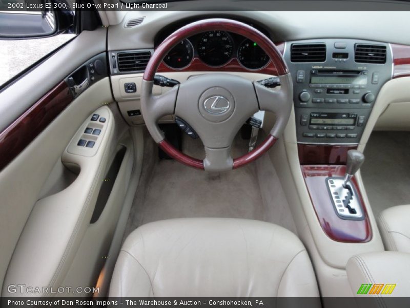 Blue Onyx Pearl / Light Charcoal 2002 Lexus ES 300