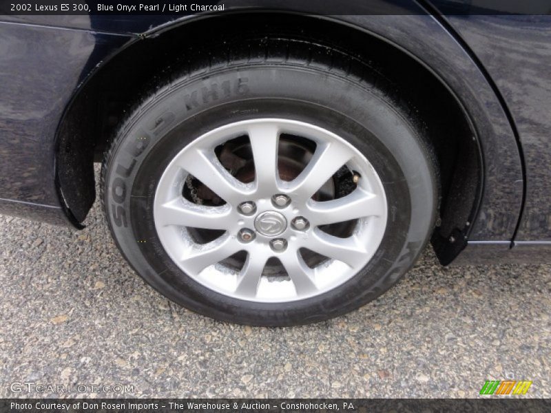 Blue Onyx Pearl / Light Charcoal 2002 Lexus ES 300