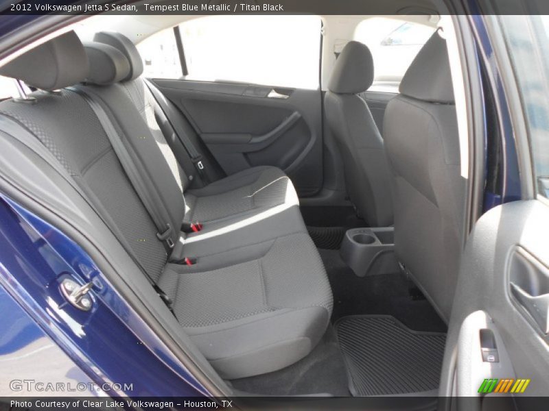 Tempest Blue Metallic / Titan Black 2012 Volkswagen Jetta S Sedan