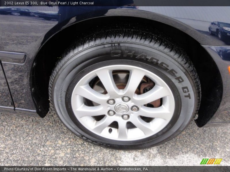 Blue Onyx Pearl / Light Charcoal 2002 Lexus ES 300