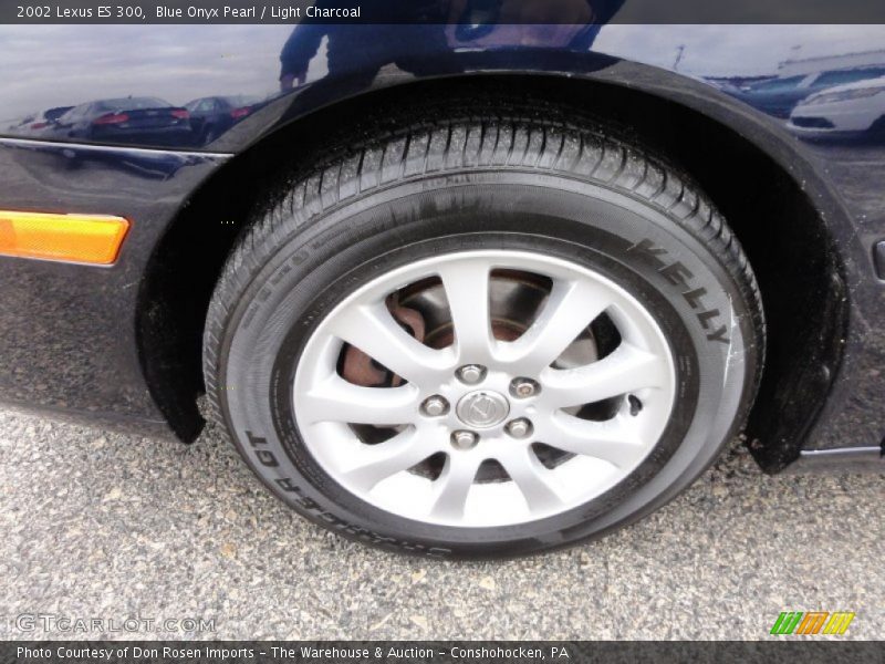 Blue Onyx Pearl / Light Charcoal 2002 Lexus ES 300