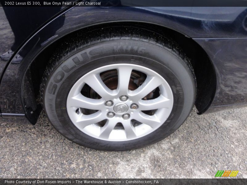 Blue Onyx Pearl / Light Charcoal 2002 Lexus ES 300