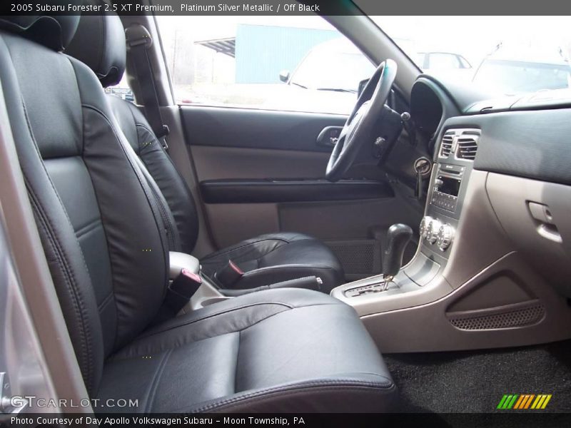 Platinum Silver Metallic / Off Black 2005 Subaru Forester 2.5 XT Premium