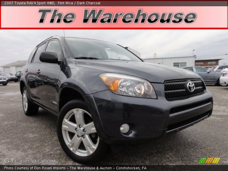 Flint Mica / Dark Charcoal 2007 Toyota RAV4 Sport 4WD