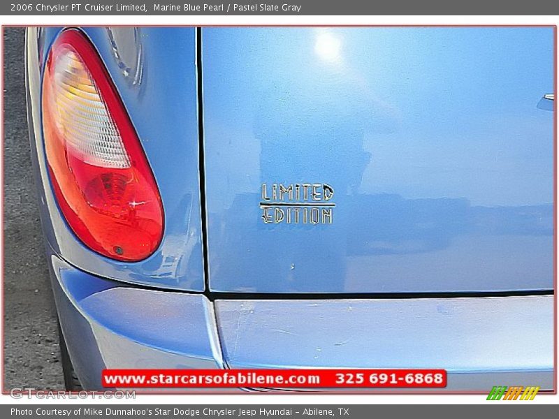 Marine Blue Pearl / Pastel Slate Gray 2006 Chrysler PT Cruiser Limited