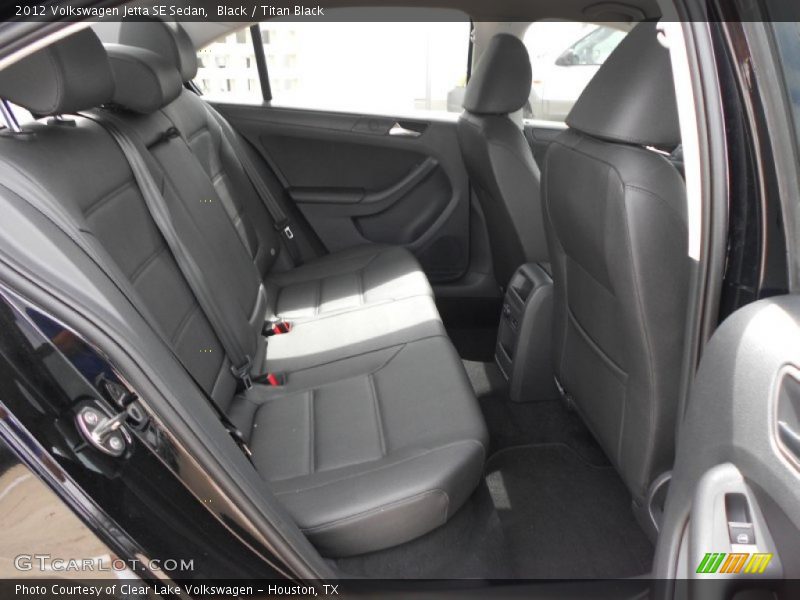 Black / Titan Black 2012 Volkswagen Jetta SE Sedan
