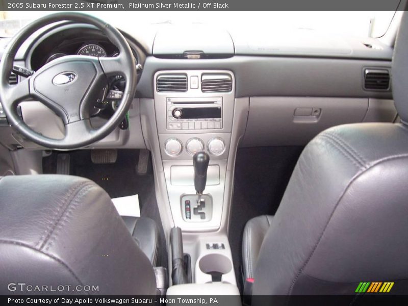 Platinum Silver Metallic / Off Black 2005 Subaru Forester 2.5 XT Premium