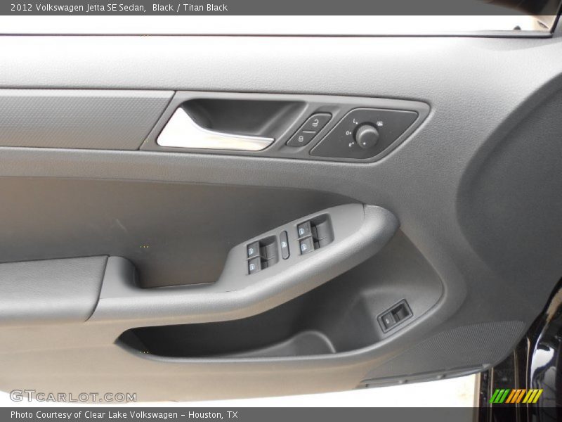 Black / Titan Black 2012 Volkswagen Jetta SE Sedan