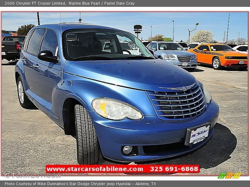 Marine Blue Pearl / Pastel Slate Gray 2006 Chrysler PT Cruiser Limited