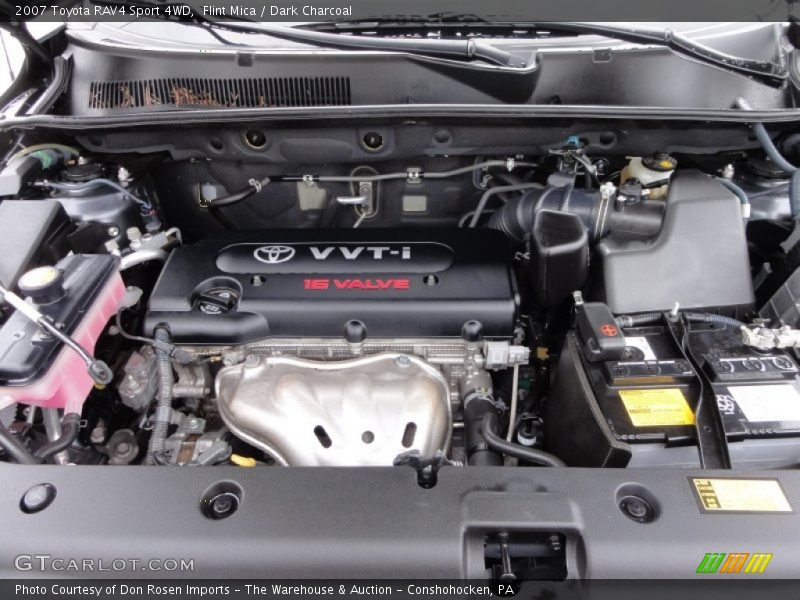  2007 RAV4 Sport 4WD Engine - 2.4 Liter DOHC 16-Valve VVT-i 4 Cylinder