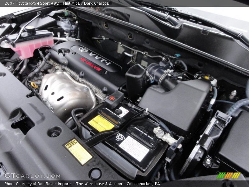  2007 RAV4 Sport 4WD Engine - 2.4 Liter DOHC 16-Valve VVT-i 4 Cylinder