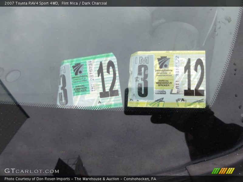 Flint Mica / Dark Charcoal 2007 Toyota RAV4 Sport 4WD