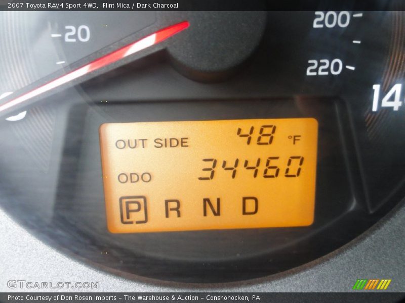 Flint Mica / Dark Charcoal 2007 Toyota RAV4 Sport 4WD
