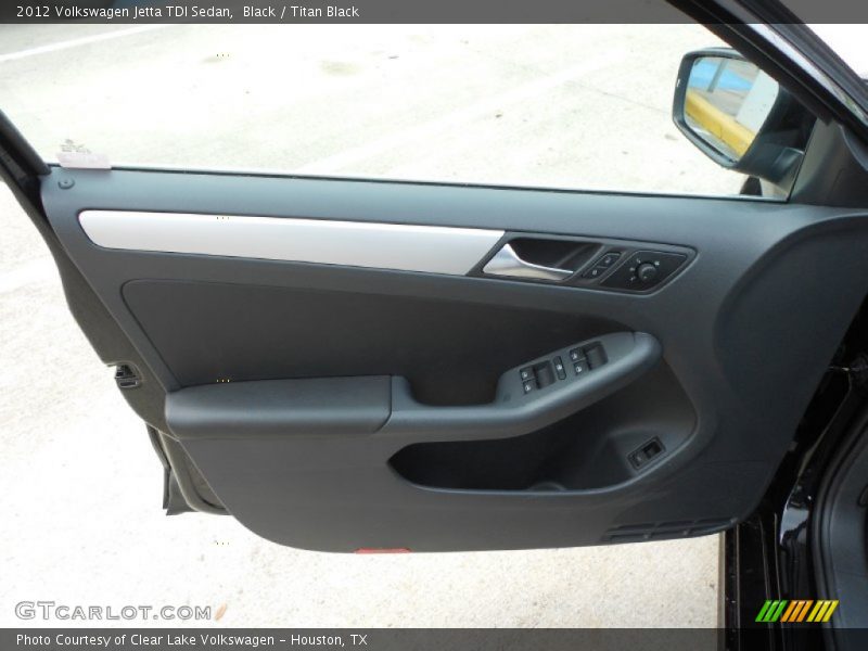 Black / Titan Black 2012 Volkswagen Jetta TDI Sedan