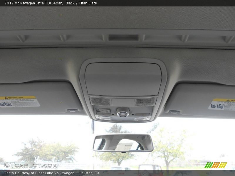 Black / Titan Black 2012 Volkswagen Jetta TDI Sedan