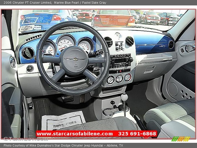 Marine Blue Pearl / Pastel Slate Gray 2006 Chrysler PT Cruiser Limited