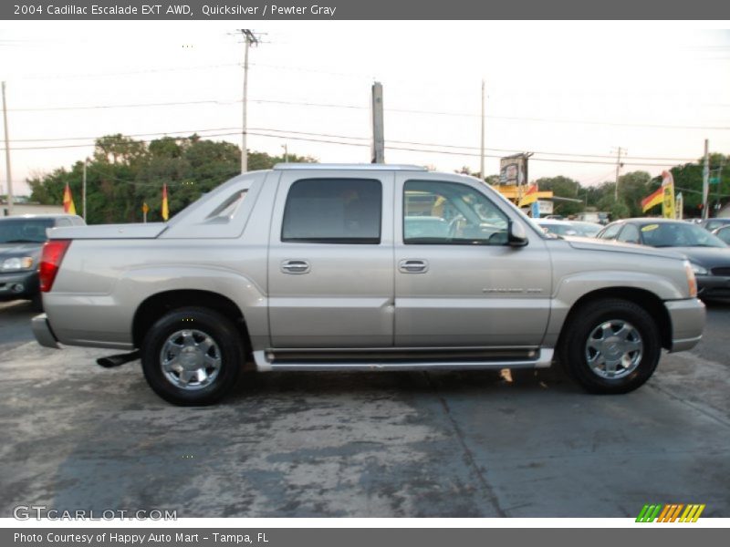 Quicksilver / Pewter Gray 2004 Cadillac Escalade EXT AWD
