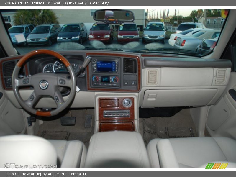 Quicksilver / Pewter Gray 2004 Cadillac Escalade EXT AWD