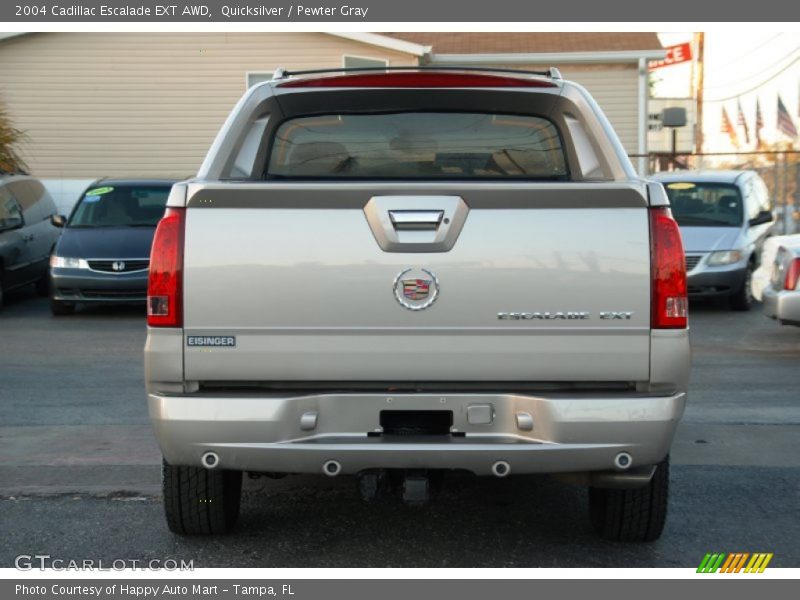 Quicksilver / Pewter Gray 2004 Cadillac Escalade EXT AWD
