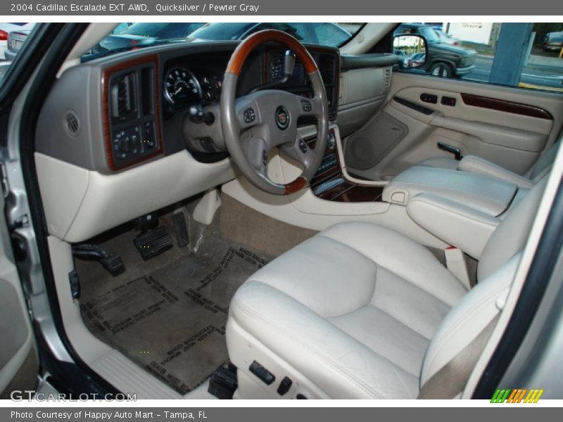 Quicksilver / Pewter Gray 2004 Cadillac Escalade EXT AWD