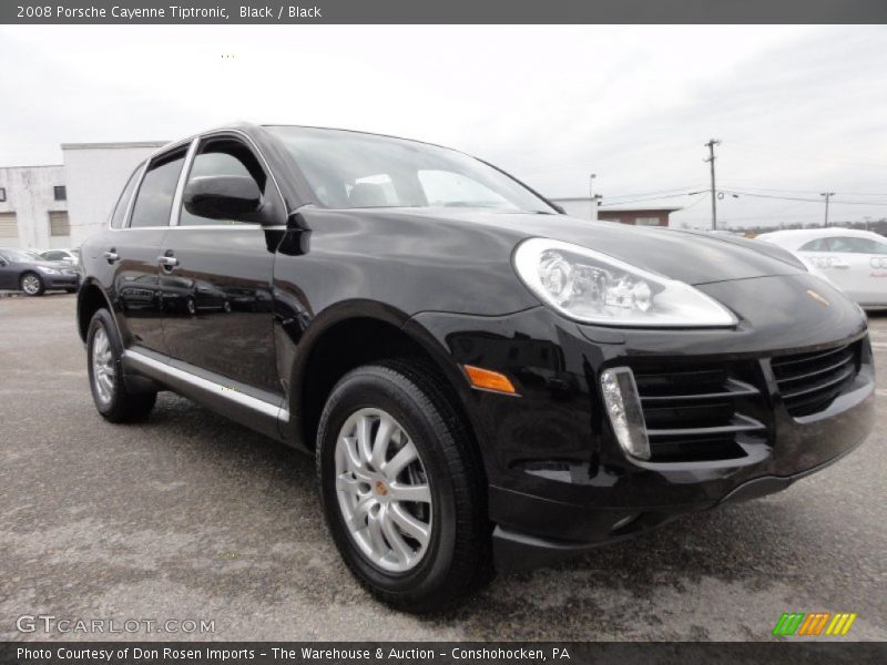 Black / Black 2008 Porsche Cayenne Tiptronic