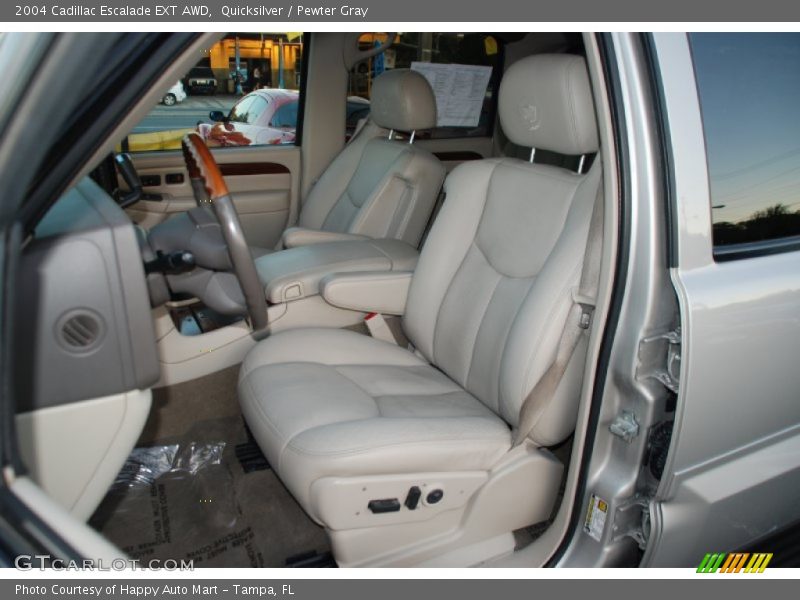 Quicksilver / Pewter Gray 2004 Cadillac Escalade EXT AWD