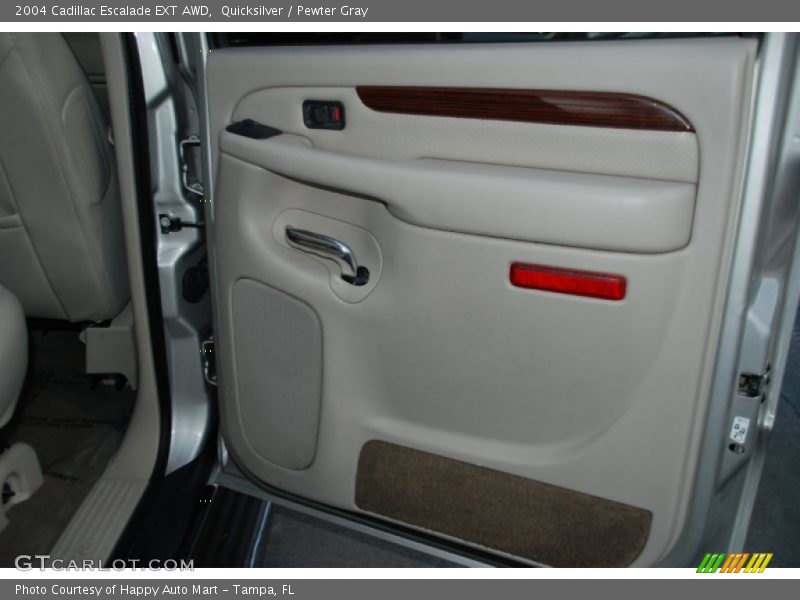 Quicksilver / Pewter Gray 2004 Cadillac Escalade EXT AWD