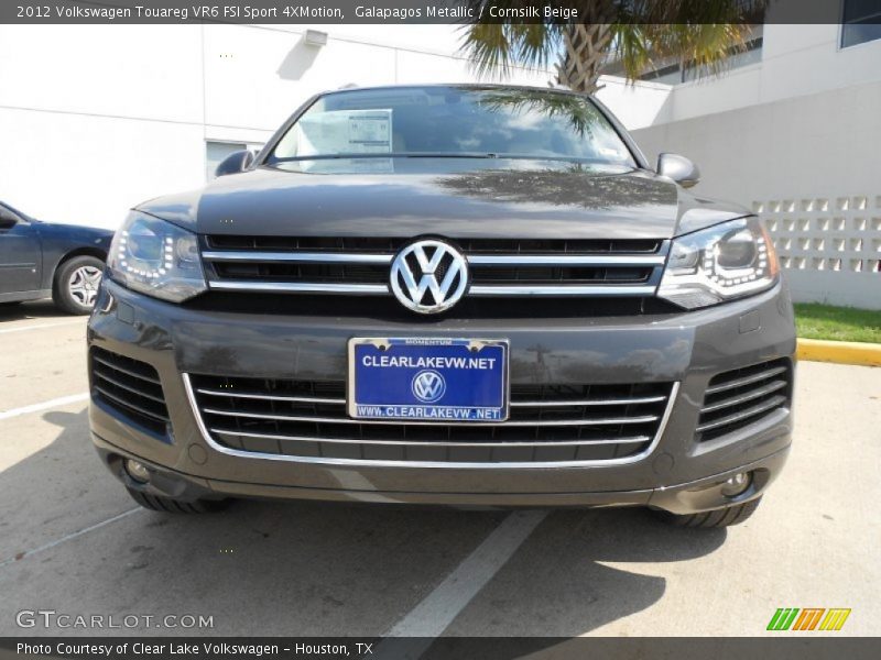 Galapagos Metallic / Cornsilk Beige 2012 Volkswagen Touareg VR6 FSI Sport 4XMotion
