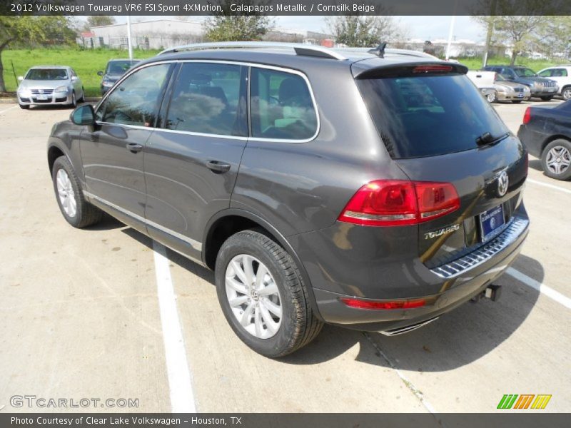 Galapagos Metallic / Cornsilk Beige 2012 Volkswagen Touareg VR6 FSI Sport 4XMotion