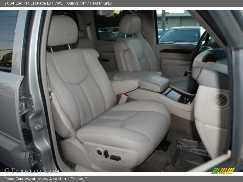 Quicksilver / Pewter Gray 2004 Cadillac Escalade EXT AWD