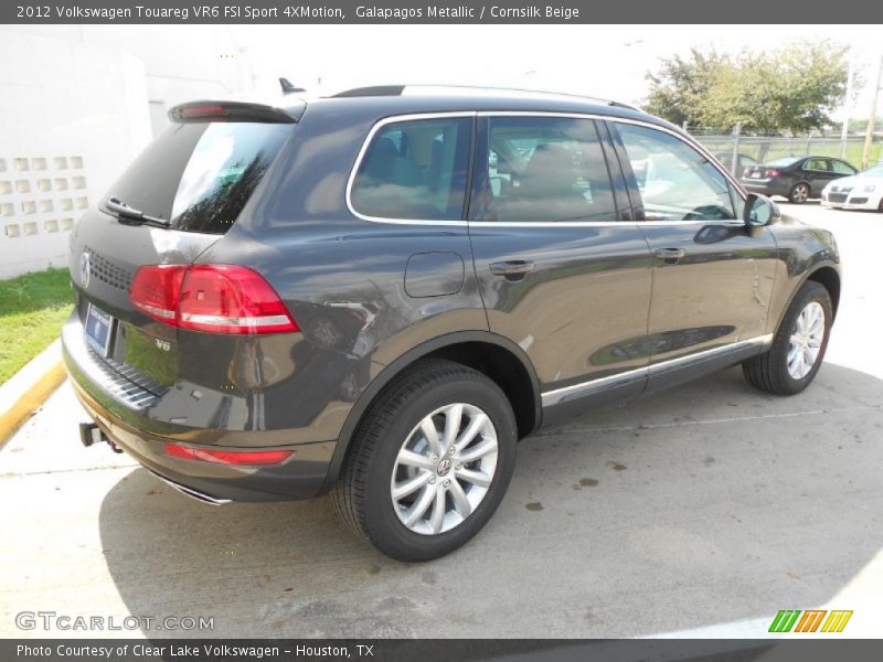 Galapagos Metallic / Cornsilk Beige 2012 Volkswagen Touareg VR6 FSI Sport 4XMotion