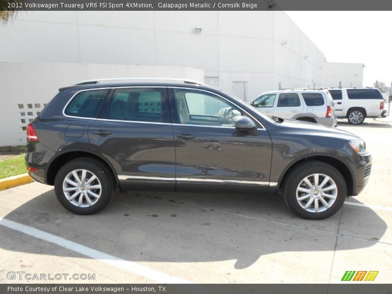 Galapagos Metallic / Cornsilk Beige 2012 Volkswagen Touareg VR6 FSI Sport 4XMotion