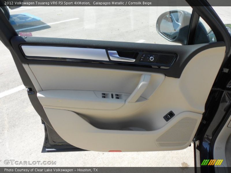 Galapagos Metallic / Cornsilk Beige 2012 Volkswagen Touareg VR6 FSI Sport 4XMotion
