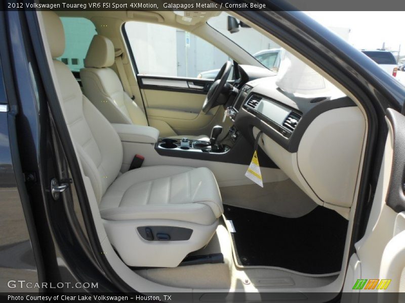 Galapagos Metallic / Cornsilk Beige 2012 Volkswagen Touareg VR6 FSI Sport 4XMotion