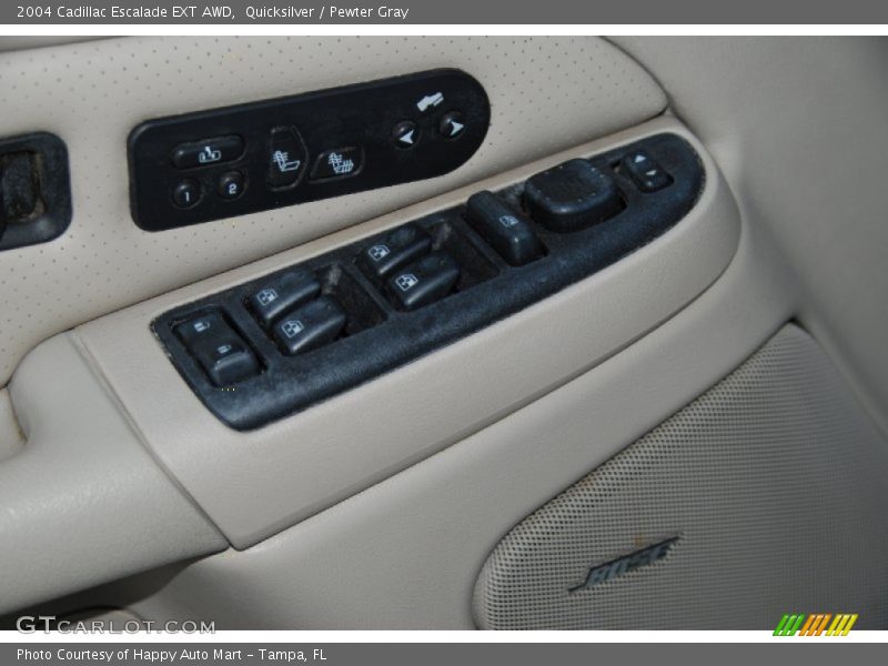 Quicksilver / Pewter Gray 2004 Cadillac Escalade EXT AWD