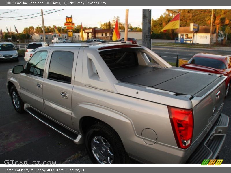 Quicksilver / Pewter Gray 2004 Cadillac Escalade EXT AWD