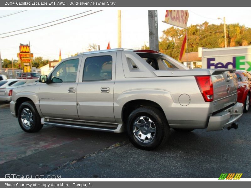 Quicksilver / Pewter Gray 2004 Cadillac Escalade EXT AWD