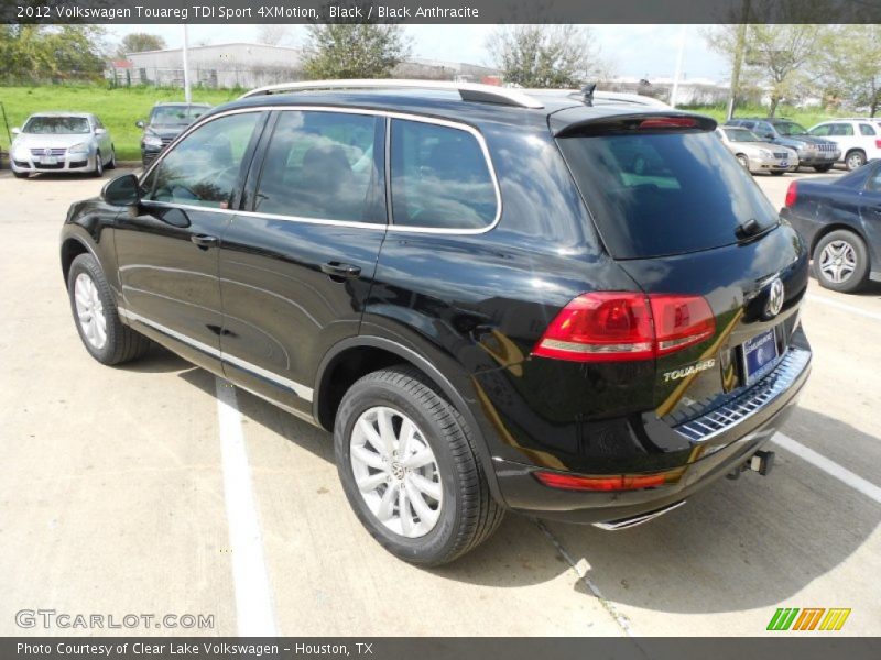 Black / Black Anthracite 2012 Volkswagen Touareg TDI Sport 4XMotion
