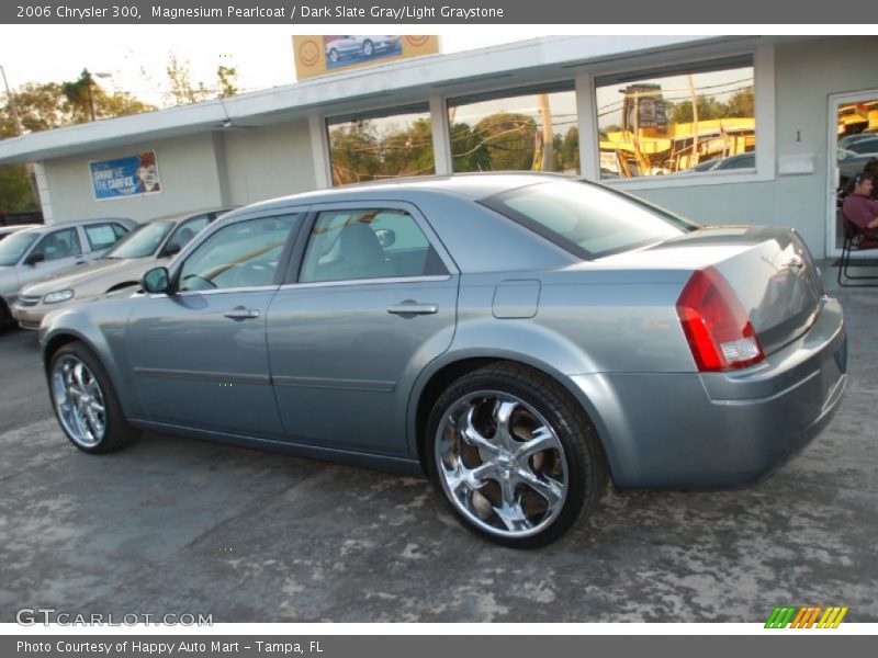 Magnesium Pearlcoat / Dark Slate Gray/Light Graystone 2006 Chrysler 300