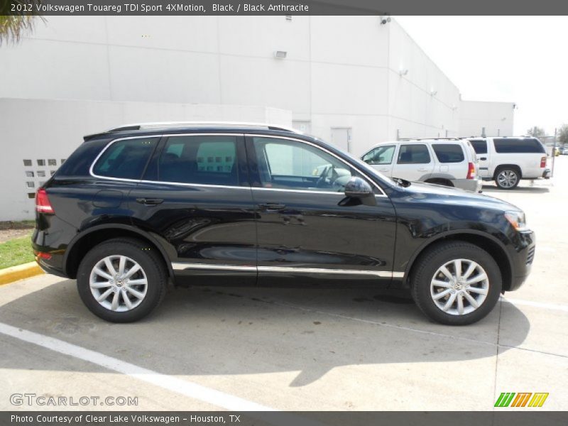 Black / Black Anthracite 2012 Volkswagen Touareg TDI Sport 4XMotion