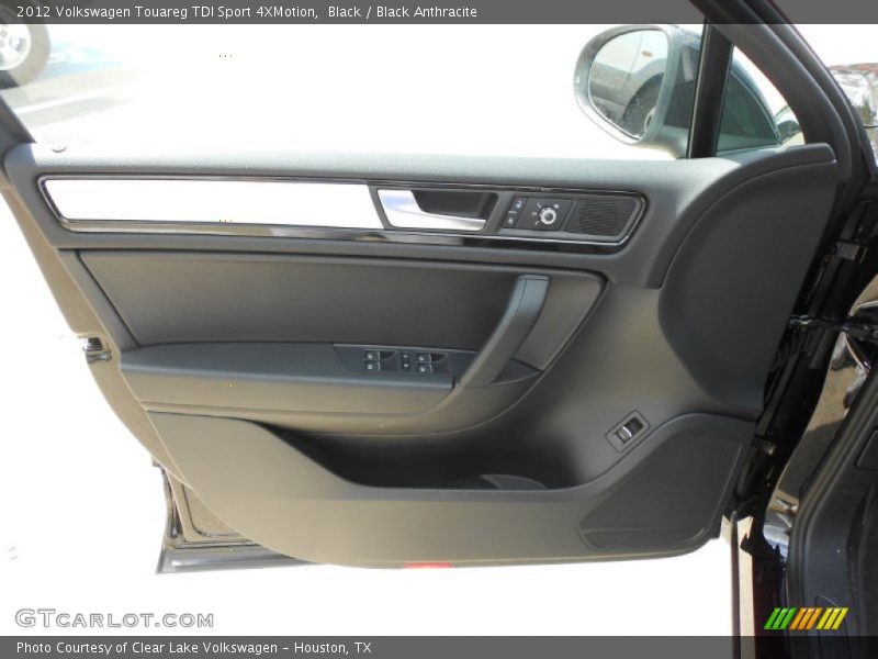 Black / Black Anthracite 2012 Volkswagen Touareg TDI Sport 4XMotion