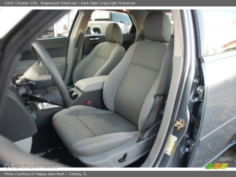 Magnesium Pearlcoat / Dark Slate Gray/Light Graystone 2006 Chrysler 300