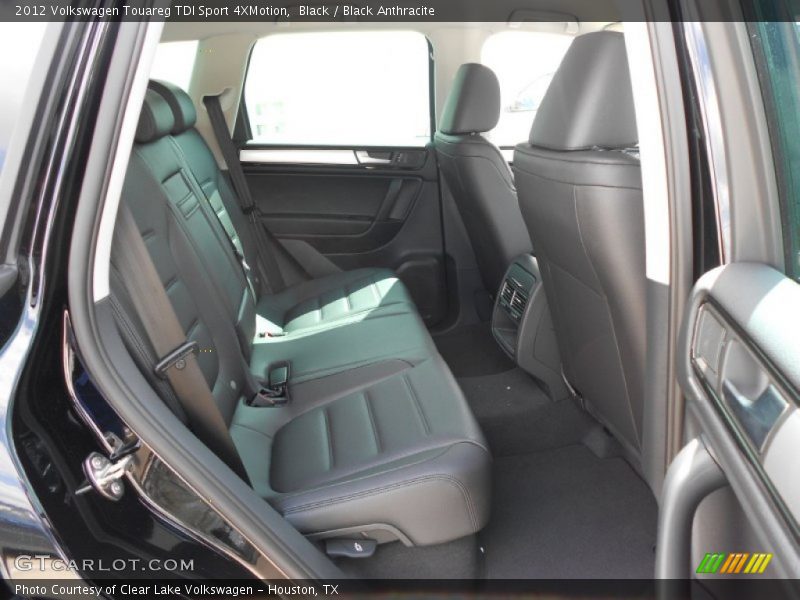 Black / Black Anthracite 2012 Volkswagen Touareg TDI Sport 4XMotion
